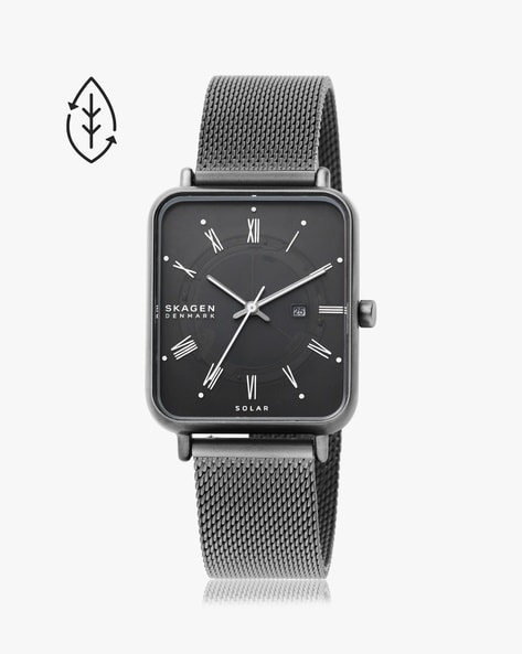 Skagen discount gunmetal watch