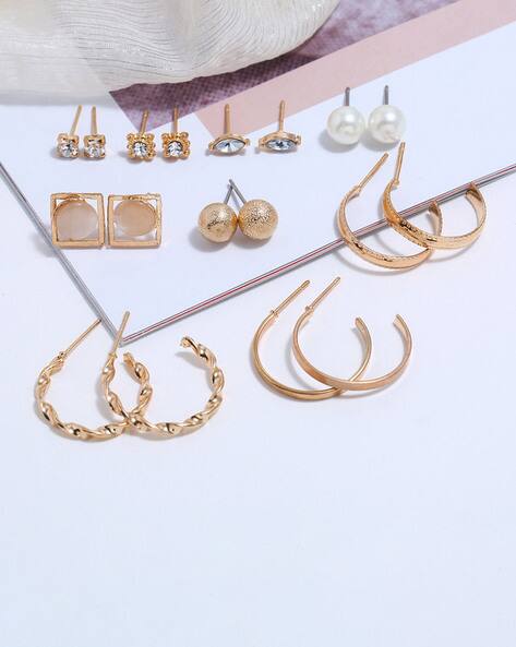 Buy Gold Earrings for Women by Salty Online