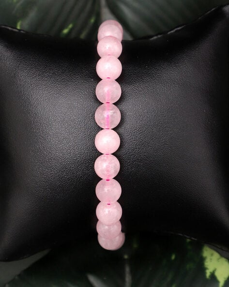 Pink Beads Bracelet - Buy Pink Beads Bracelet online in India