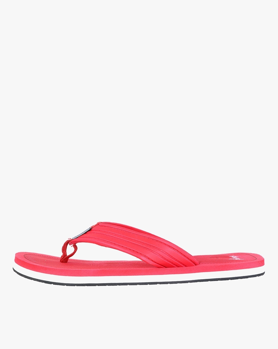 Buy Red Flip Flop & Slippers for Men by FEET UP Online