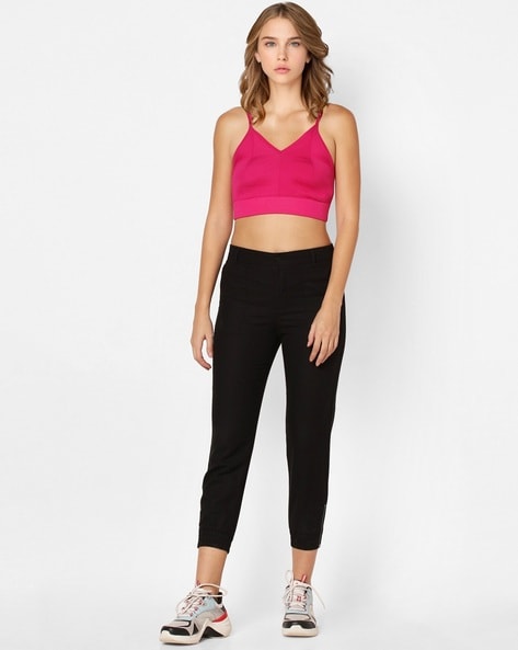 Buy Black Trousers & Pants for Women by ONLY Online