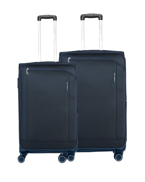 Buy Nasher Miles Soft-Sided Set of 3 Blue Green Trolley Bags Online At Best  Price @ Tata CLiQ