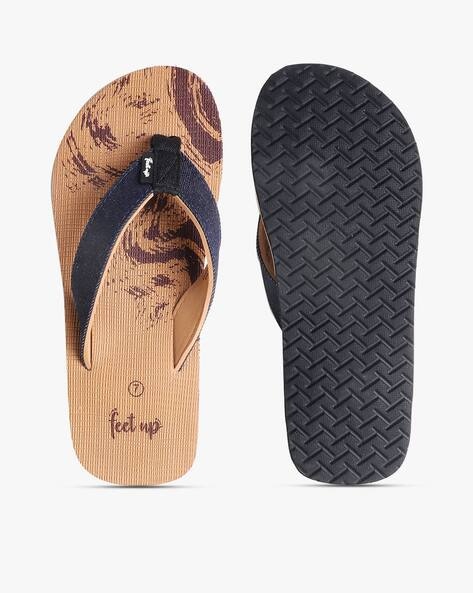 Tan discount flip flops