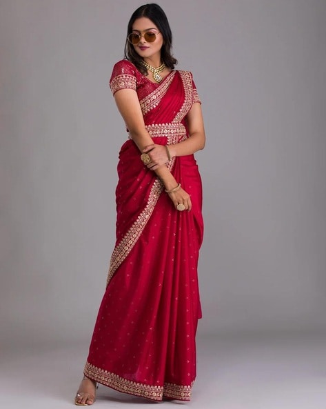 10 Ways To Wear Sarees With Belts To Stay On The Top Of Your Style Game  This Summer