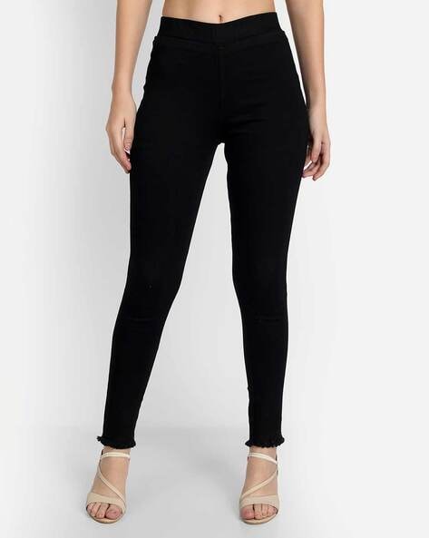 Buy Black Jeans & Jeggings for Women by ANGELFAB Online