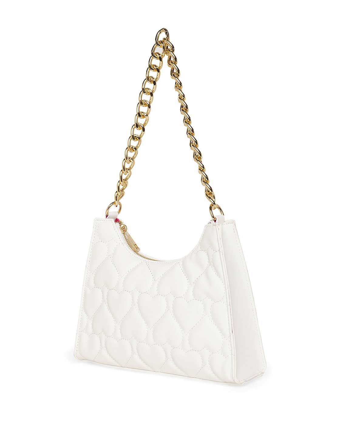 Buy CROSSBODY OFF-WHITE PU LEATHER CHAIN BAG for Women Online in India
