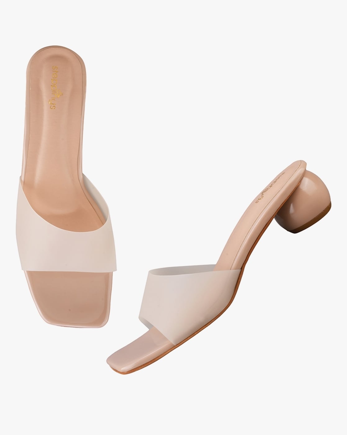 By far nude discount sandals