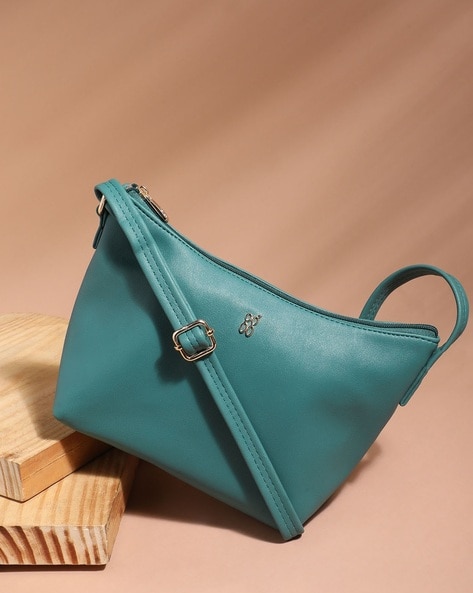 Buy Baggit Toller Blue Medium Tote Handbag online