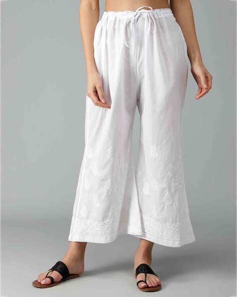Buy MANIX Women's Cotton Stretchable Pants With Both Side Pockets (White) -  Size: 5X-Large Online at Best Prices in India - JioMart.