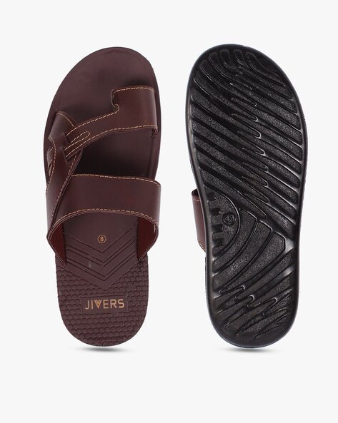 Mens discount footbed sandals