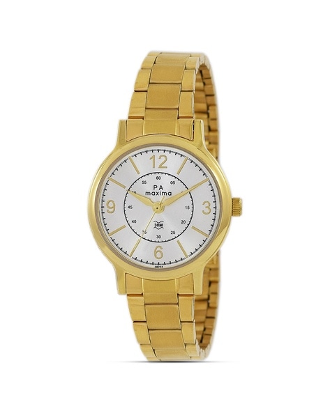 Buy Gold Toned Watches for Women by Pa Maxima Online Ajio