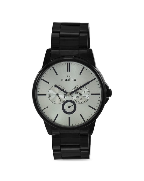 Buy PA Maxima Attivo Analog Watch for Men in Black Dial Color Online