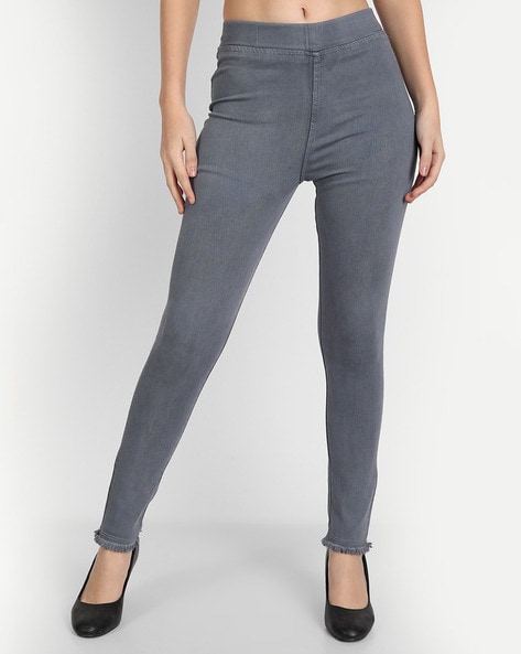 Buy Grey Jeans & Jeggings for Women by NEWEST Online