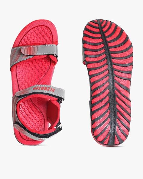 Women's Sandals With Velcro Red Caprisa