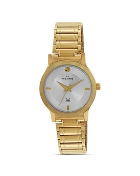 Maxima watches golden outlet colour