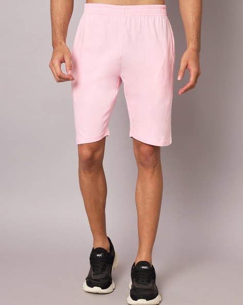 Light pink hot sale shorts mens