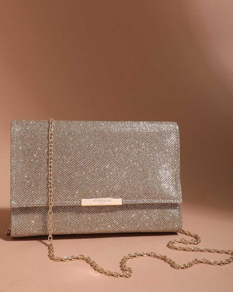 Accessorize gold clutch hot sale