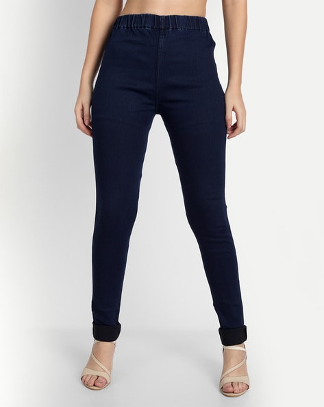 Buy Blue Jeans & Jeggings for Women by ANGELFAB Online