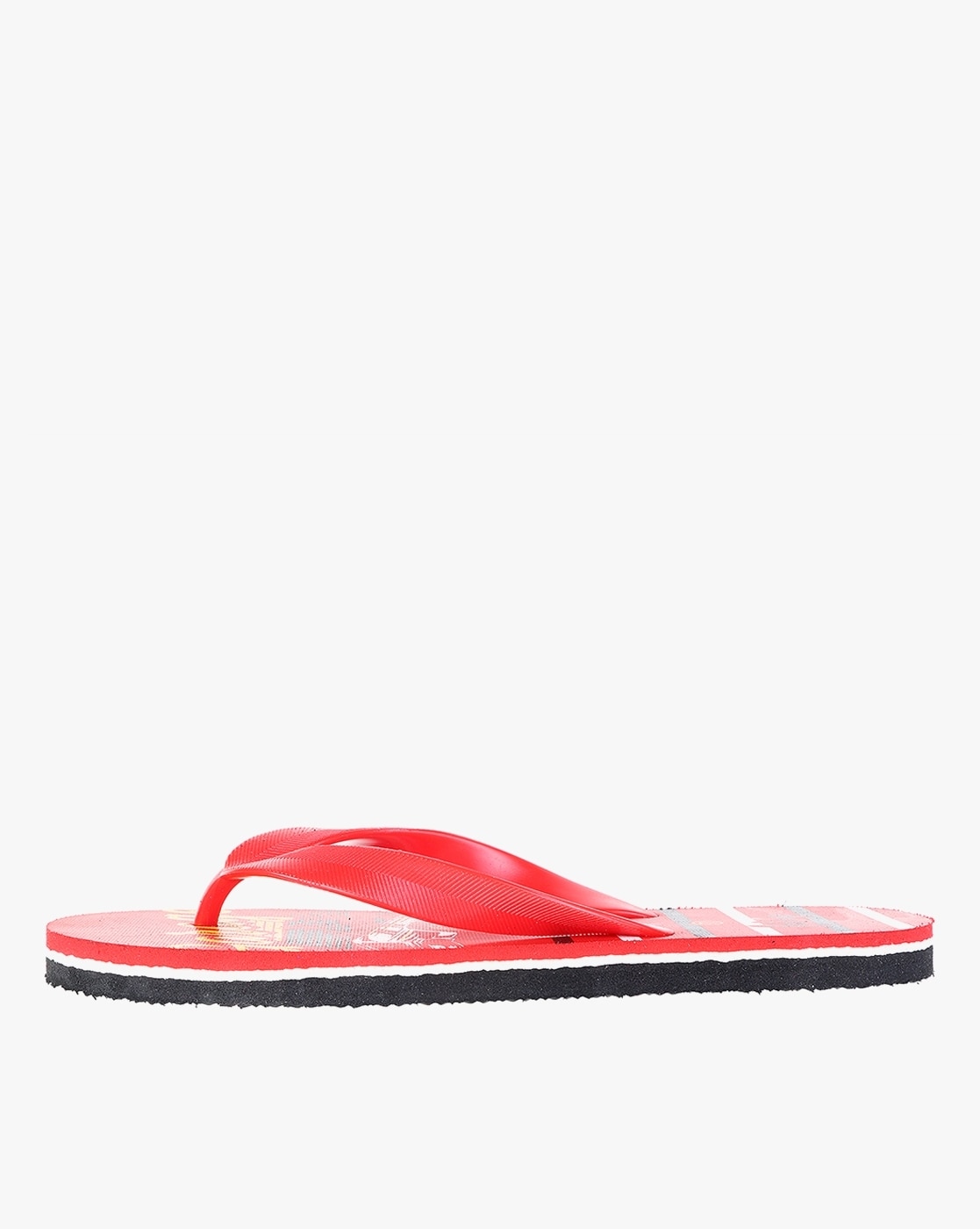 Buy Red Flip Flop & Slippers for Men by FEET UP Online