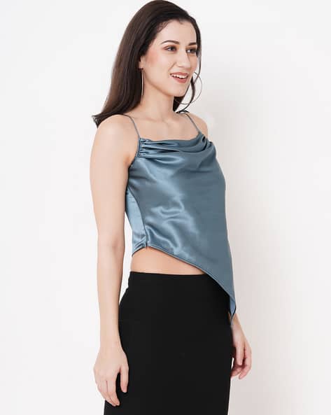 Mish Satin Strappy Top