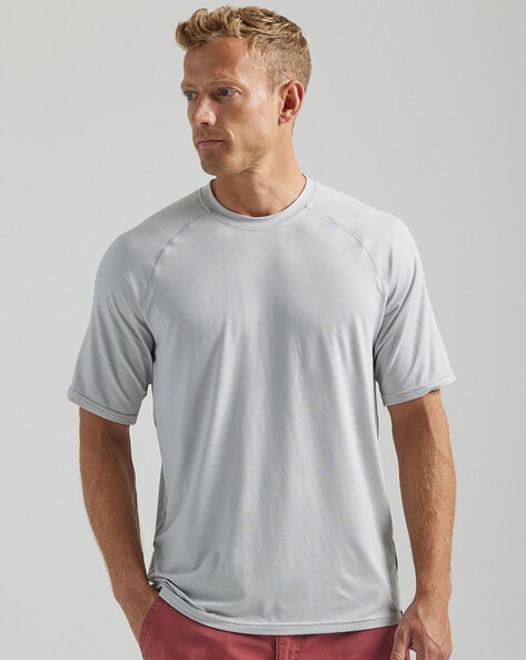 Wrangler Regular Fit Crew-Neck Cotton T-Shirt