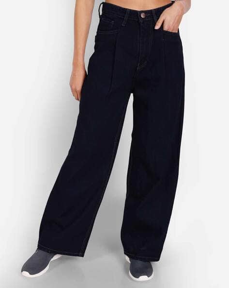 Wide Leg Jeans Jeans For Ladies Myntra Mom Fit Jeans Mom Jeans