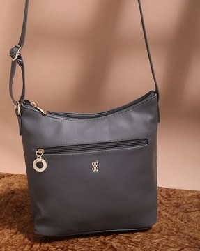 Black Brown Bevelyn Cross Body Bag