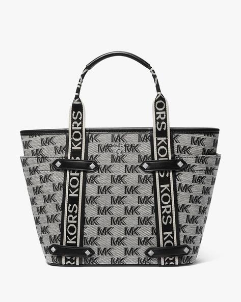 Michael Kors Voyager Small Tote Bag for Women- Monogram/Vanilla: Buy Online  at Best Price in UAE - Amazon.ae