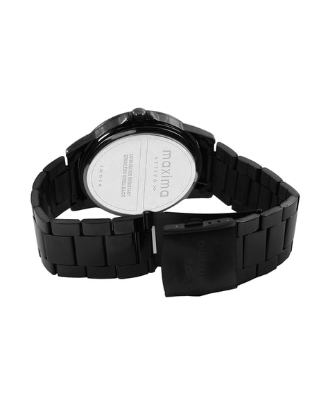 Maxima black shop chain watches