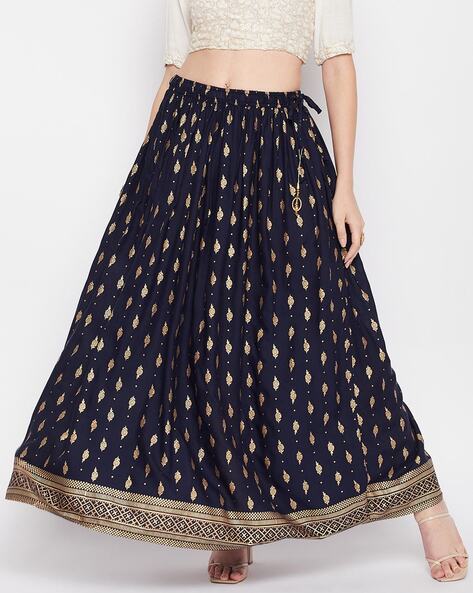 Georgette skirts 2024 online india