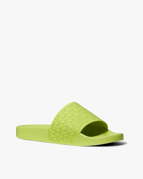 Michael kors flip store flops mens green