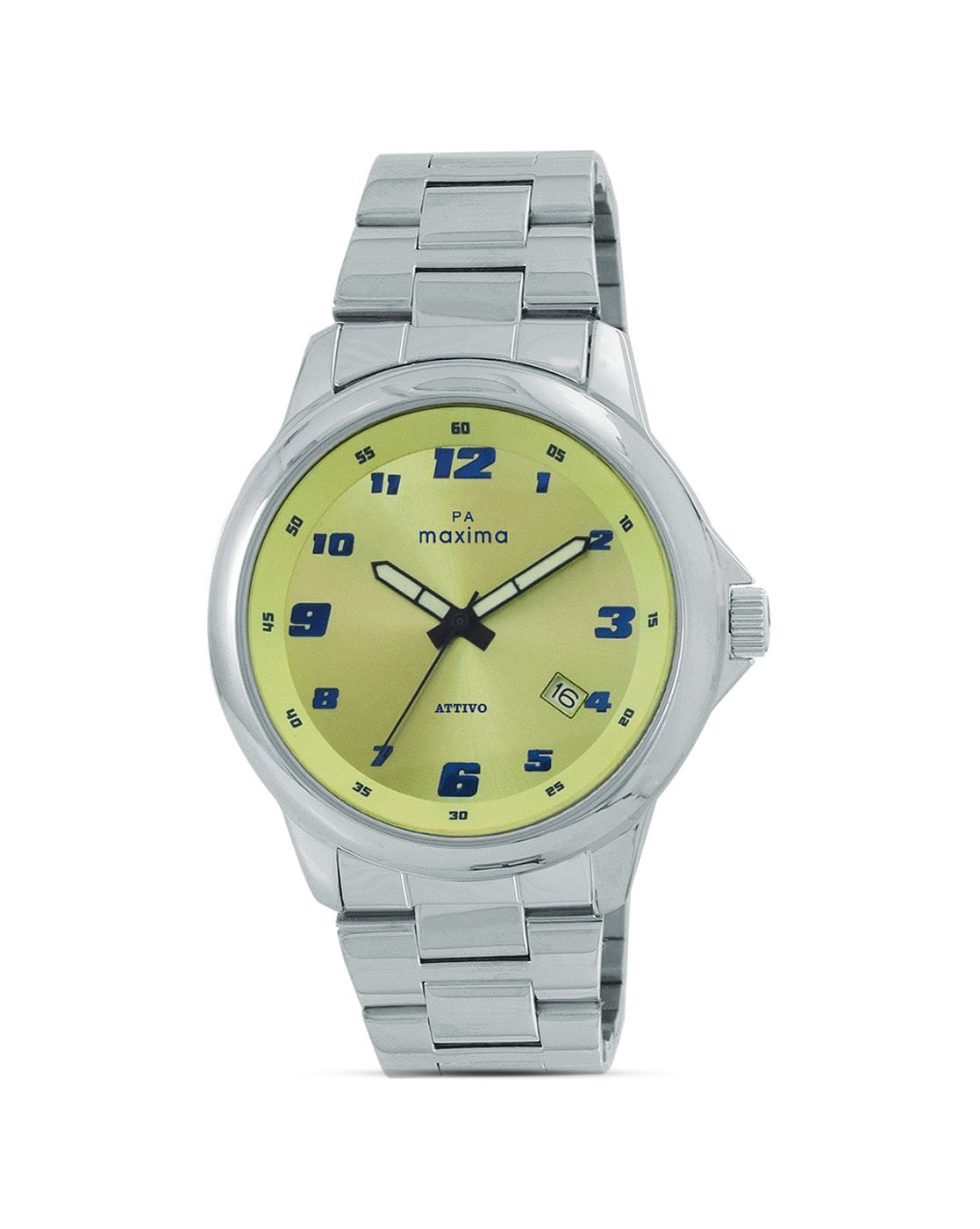 Buy Silver Watches for Men by Pa Maxima Online Ajio