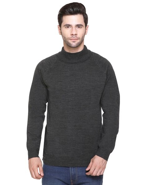 Cowl-Neck Full-Sleeve Pullover