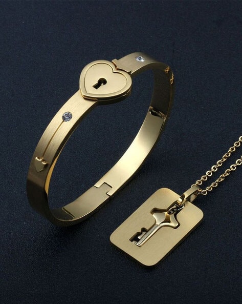 Fashion key love lock bracelet – Ocean Fashion