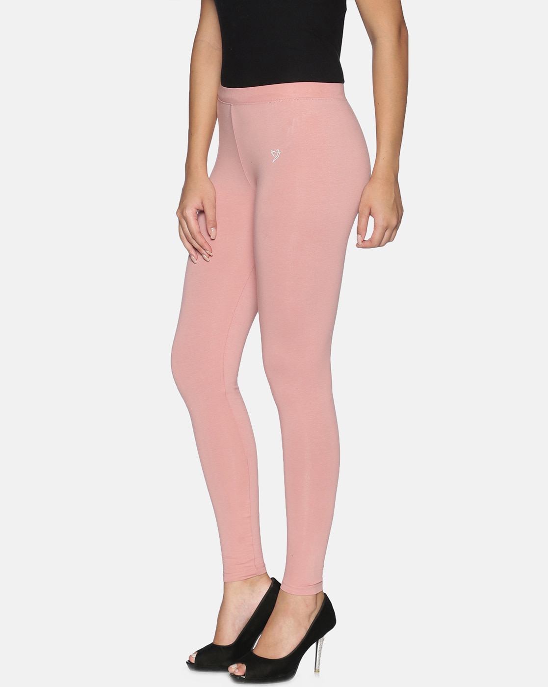 Buy Pink Leggings for Women by Twin Birds Online