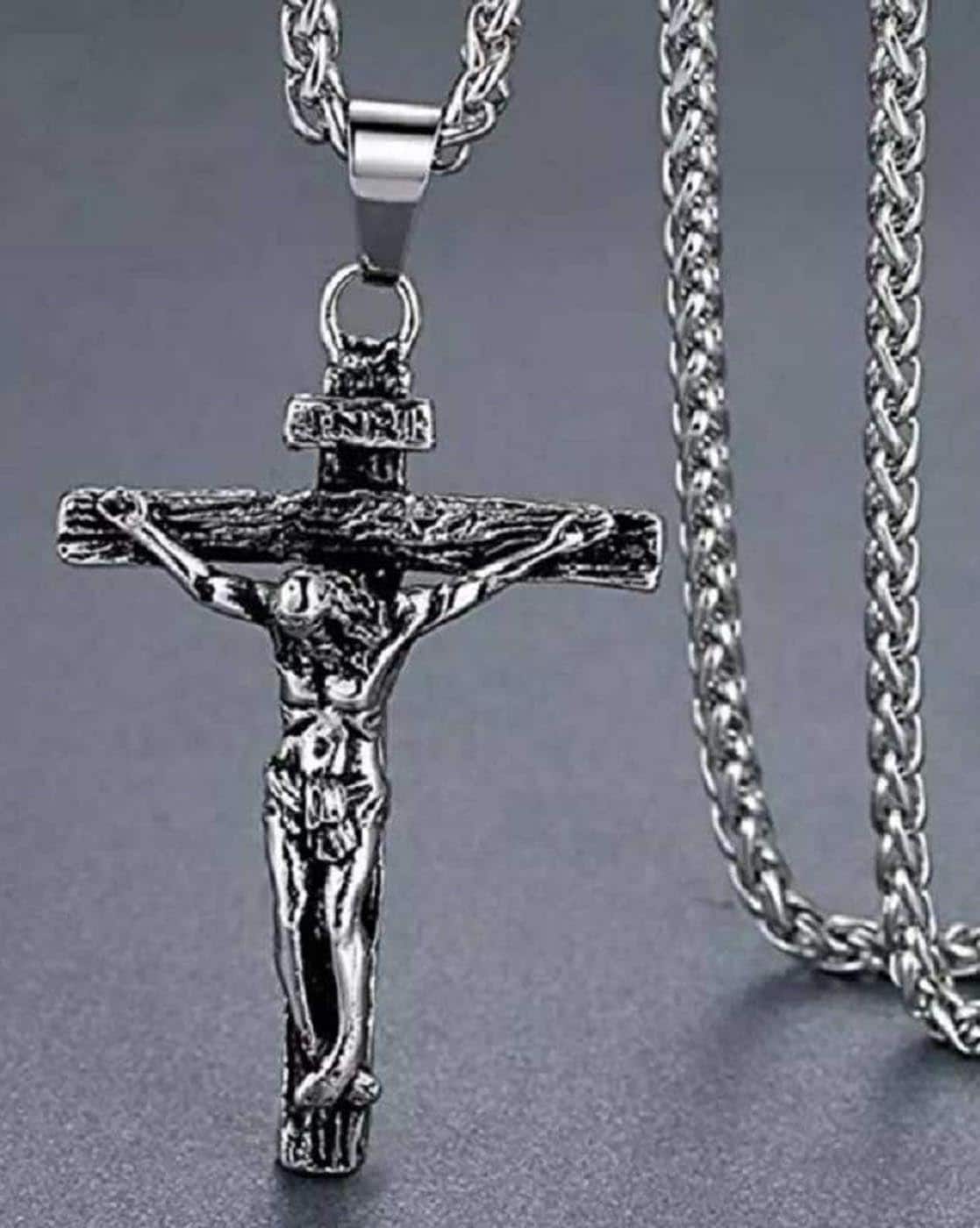 Starmond Crucifix Necklace Men Cross Necklace for Men Armor India | Ubuy