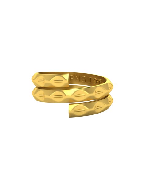 Buy Twist N Twine Yellow Gold Ring Online at Best Prices in India - JioMart.