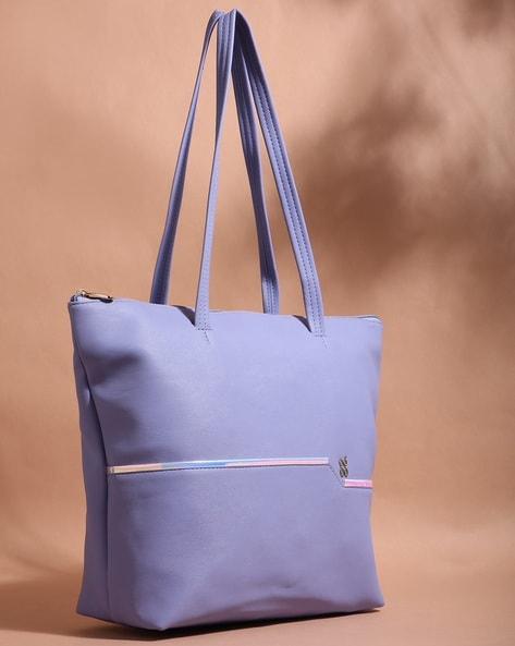 Tote with External Zip Closure