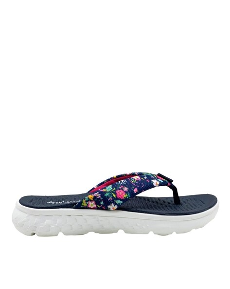 Buy Kazarmax Floral Print Thong Slippers at Redfynd
