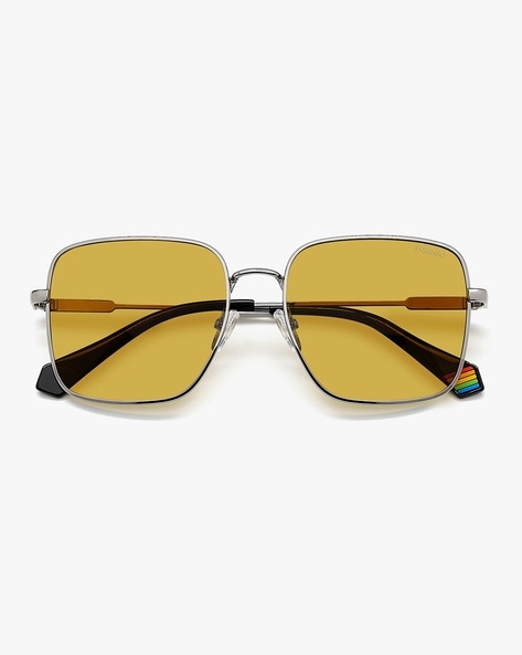 Polaroid sales yellow sunglasses