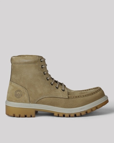 Khaki boots on sale