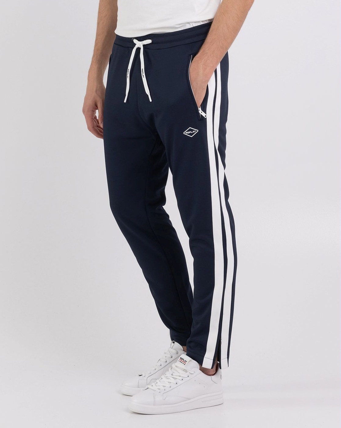 Buy Navy blue Track Pants for Women by Xoul Online | Ajio.com