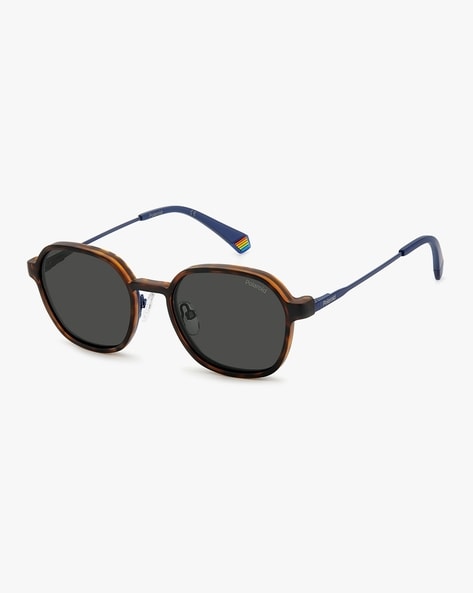 Mens blue cheap tinted sunglasses