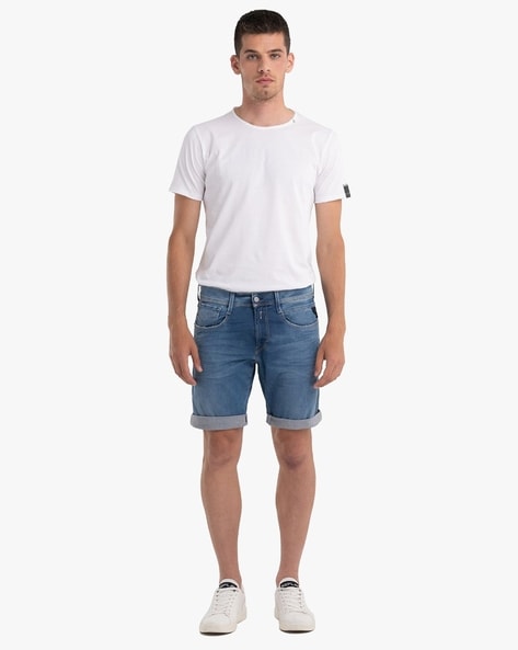 Replay hyperflex hot sale shorts mens