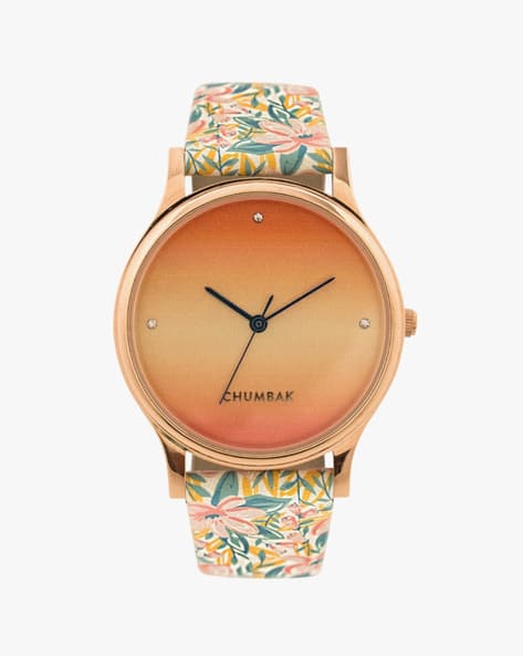 TEAL by CHUMBAK Kids Round Dial Analogue Watch