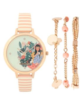 teal by chumbak Analogue Watch with Leather Strap-picture-28