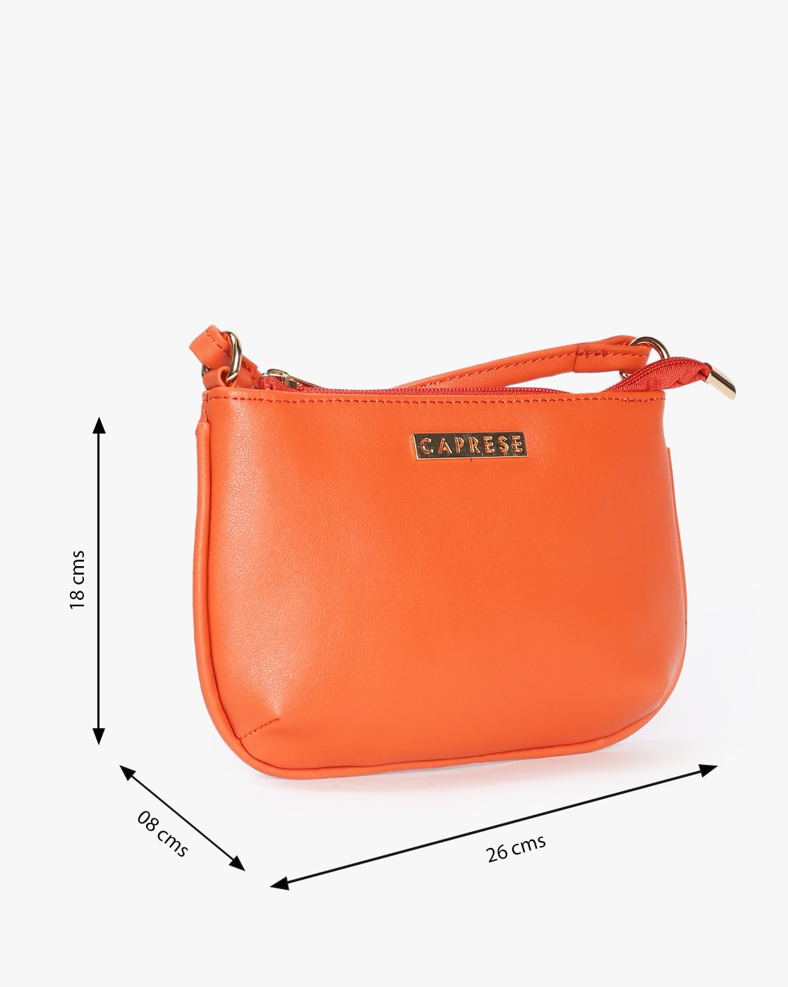 Caprese Women's Sling Bag (Orange) : : Fashion