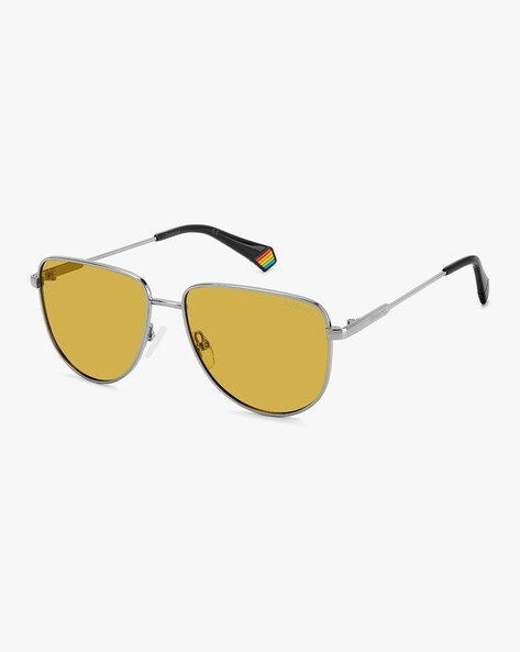 polaroid yellow sunglasses