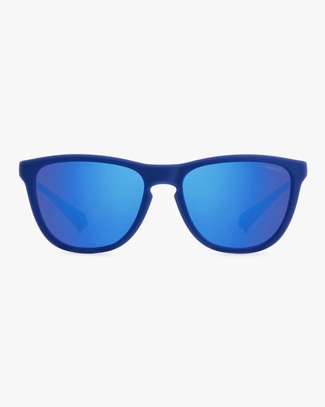 Oakley Black Gunmetal Blue Mirror 03 Unisex Sunglasses- Buy Online in India  – superbikestore