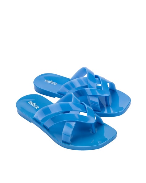 Open Toe Slides Flip Flops